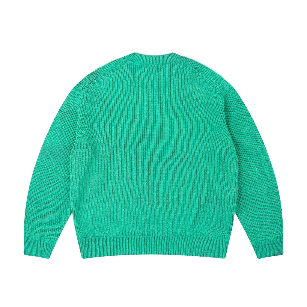 "super kid" heat reactive knit green
