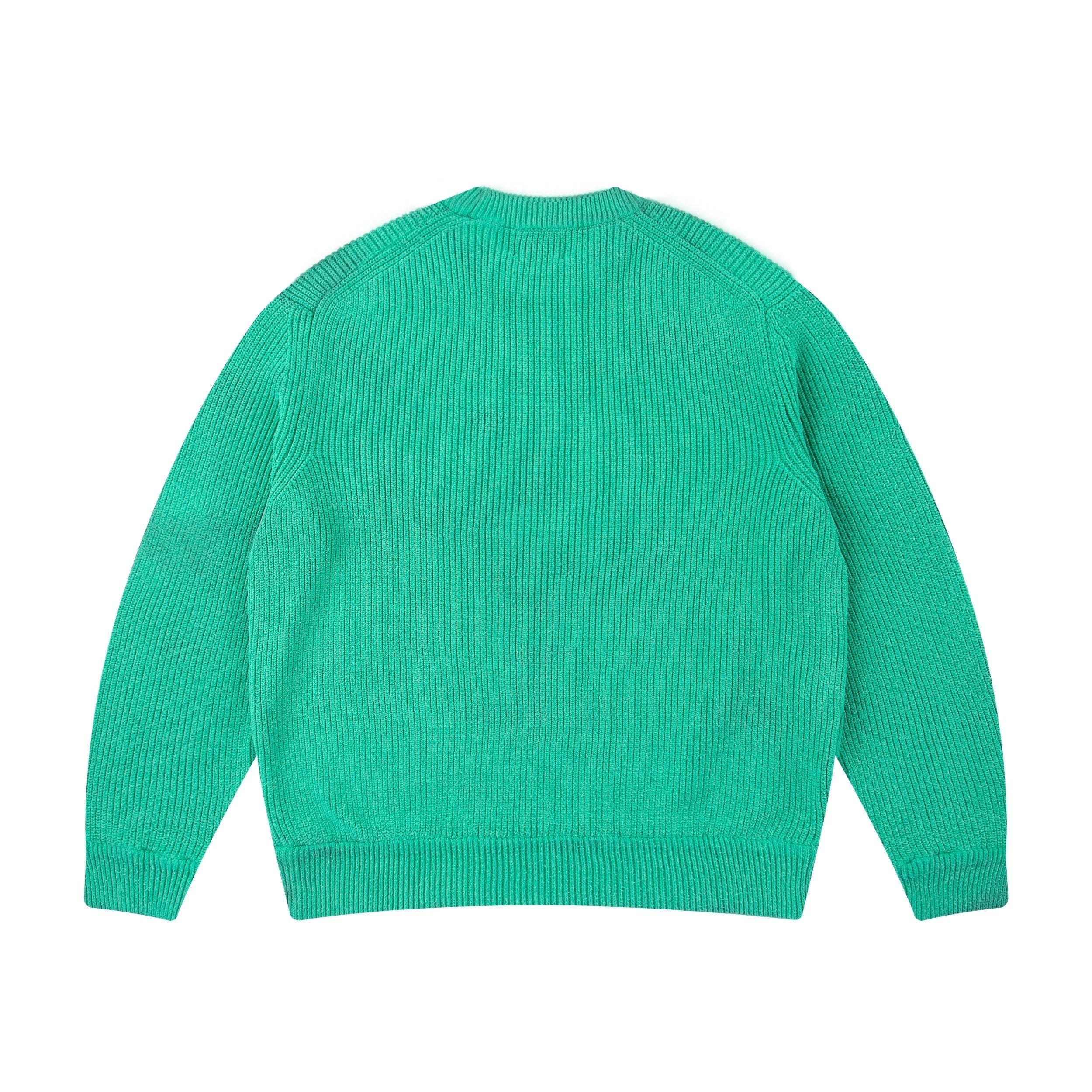 "super kid" heat reactive knit green
