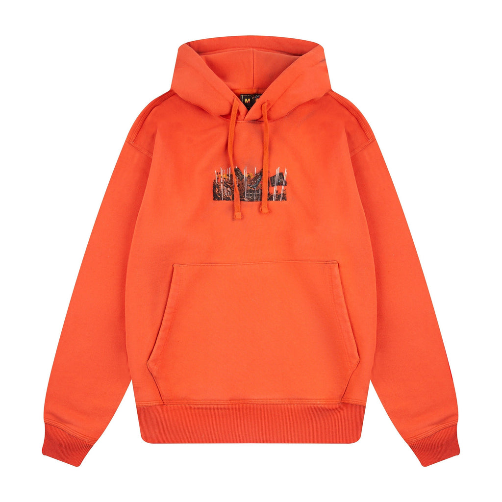 "super kid" Hoodie orange