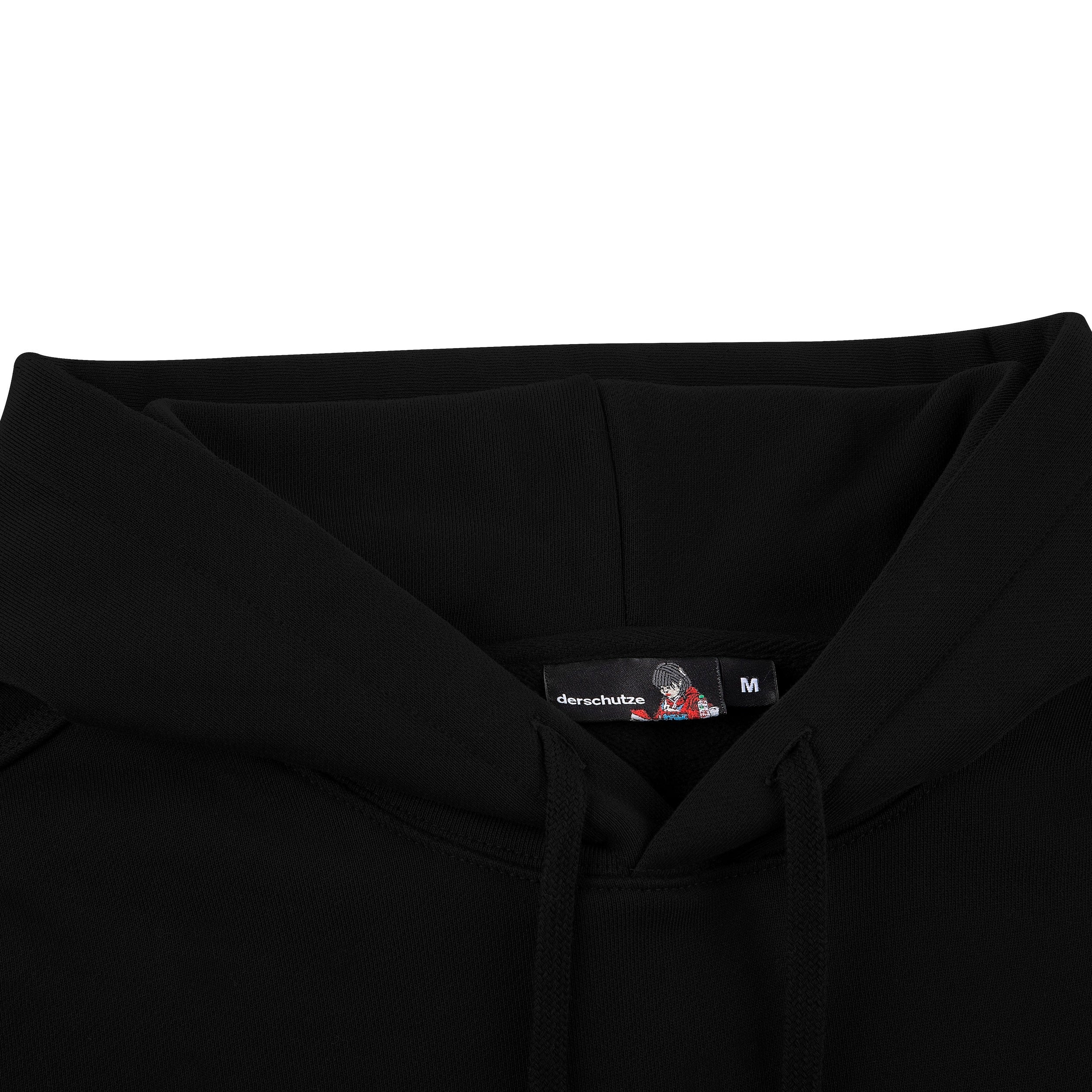"riot" Hoodie black