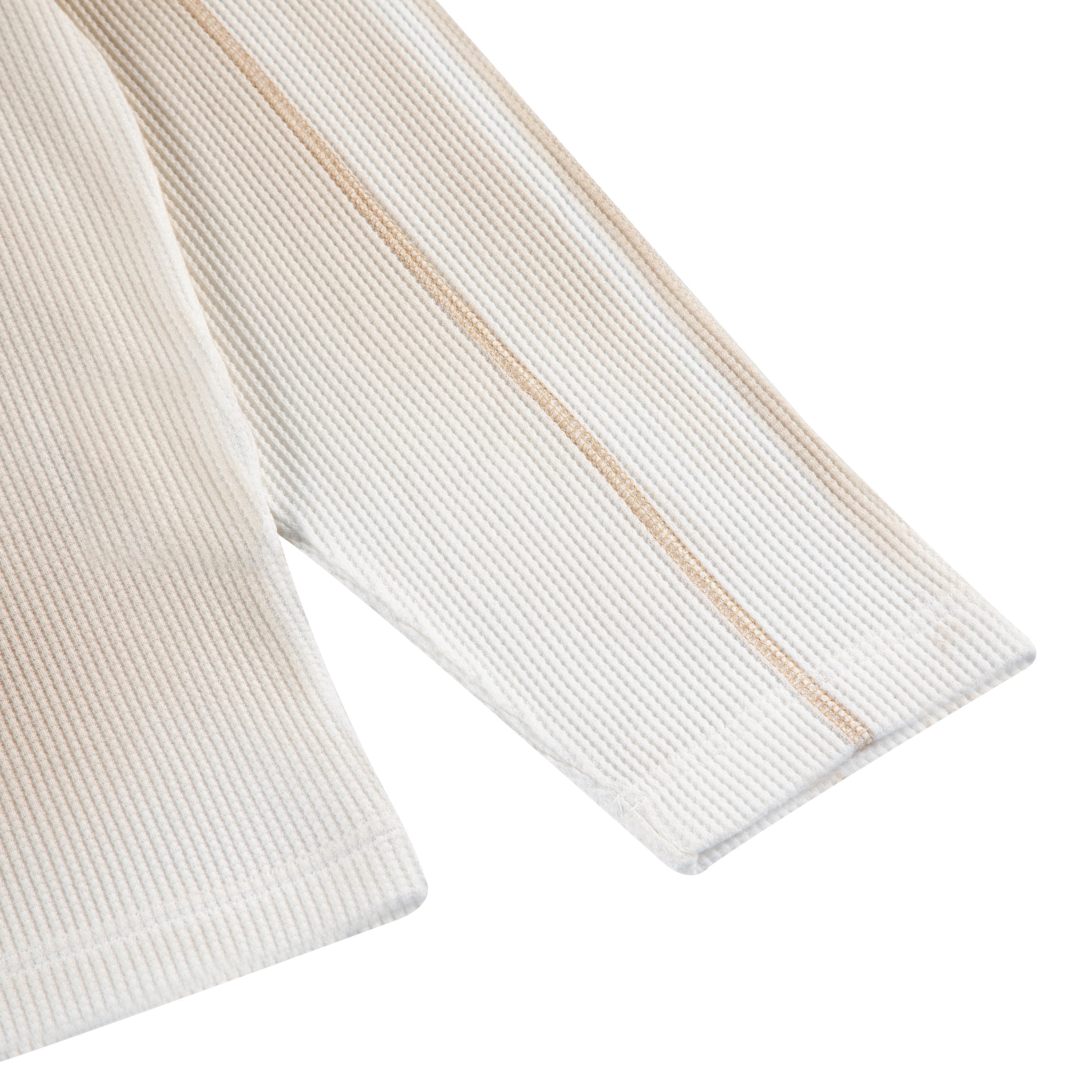 "yasmin v3" waffle long sleeve off white