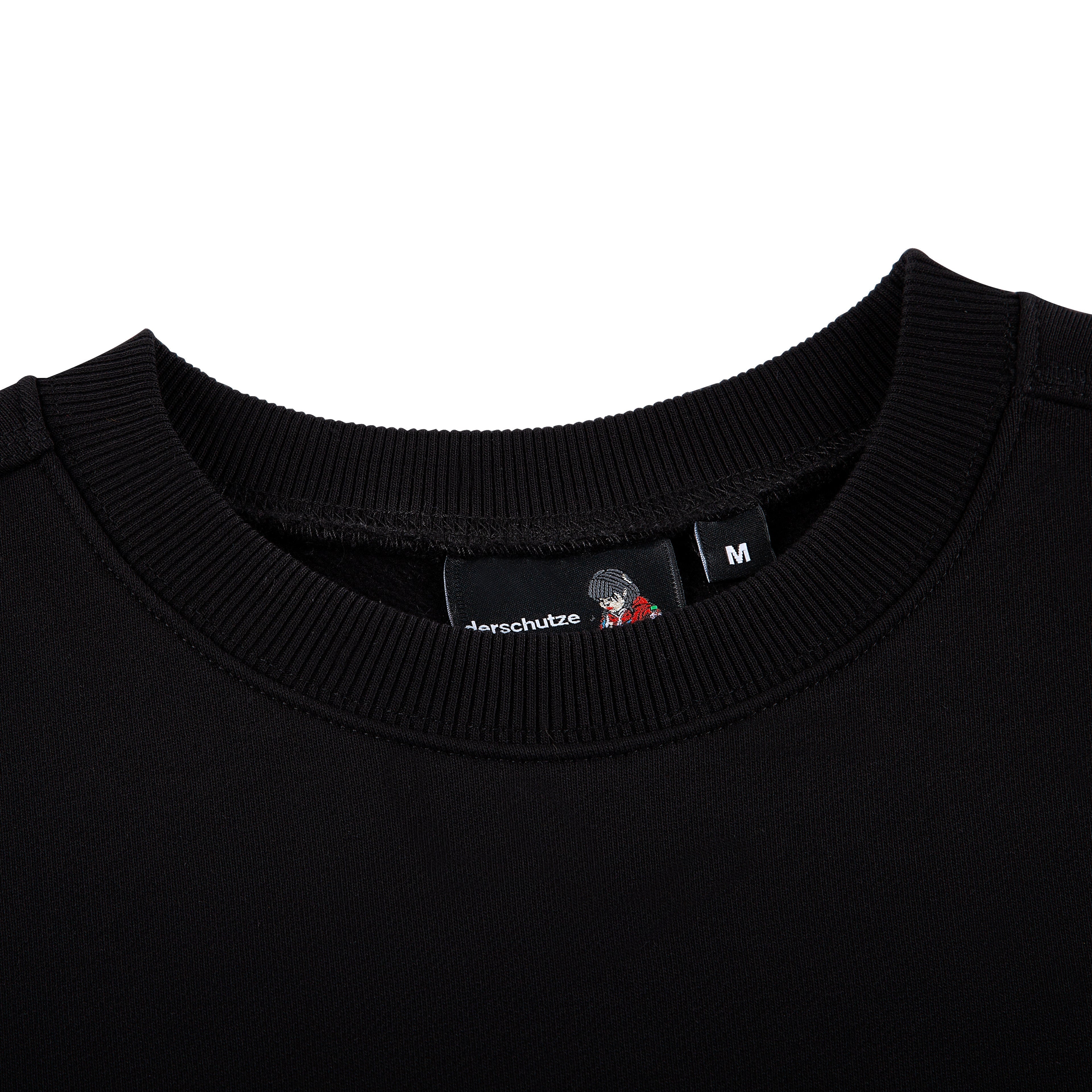 "awakening" Crewneck black 02