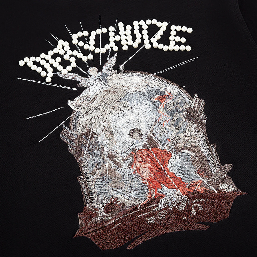 "awakening" Crewneck black 02