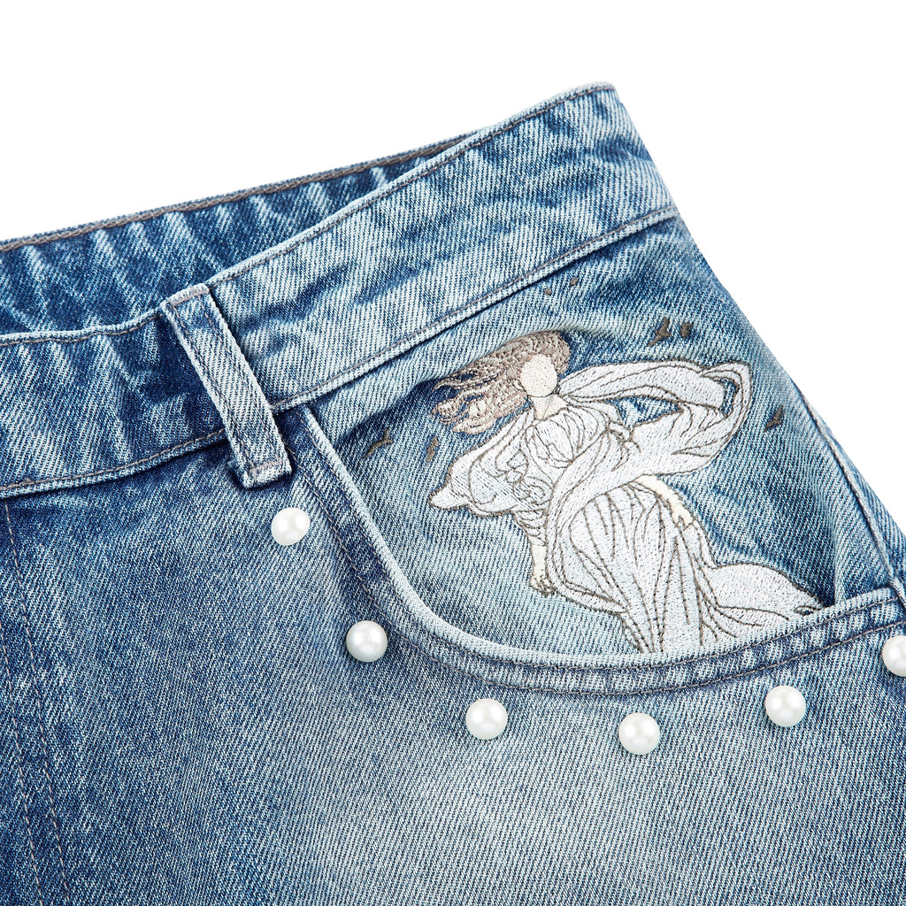 "awakening" Denim blue