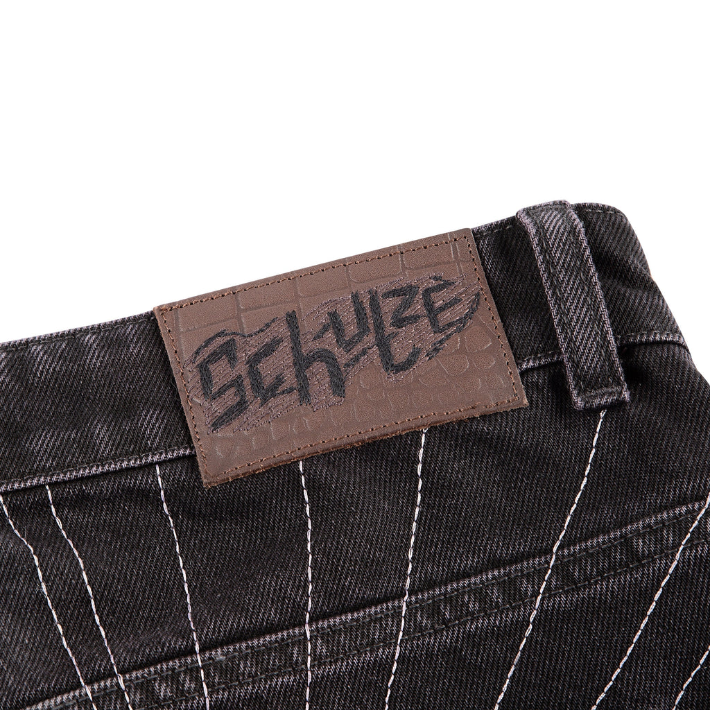 "awakening" Jorts purple tint