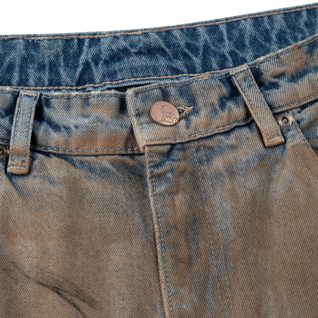 "koi fish v2" denim mud wash