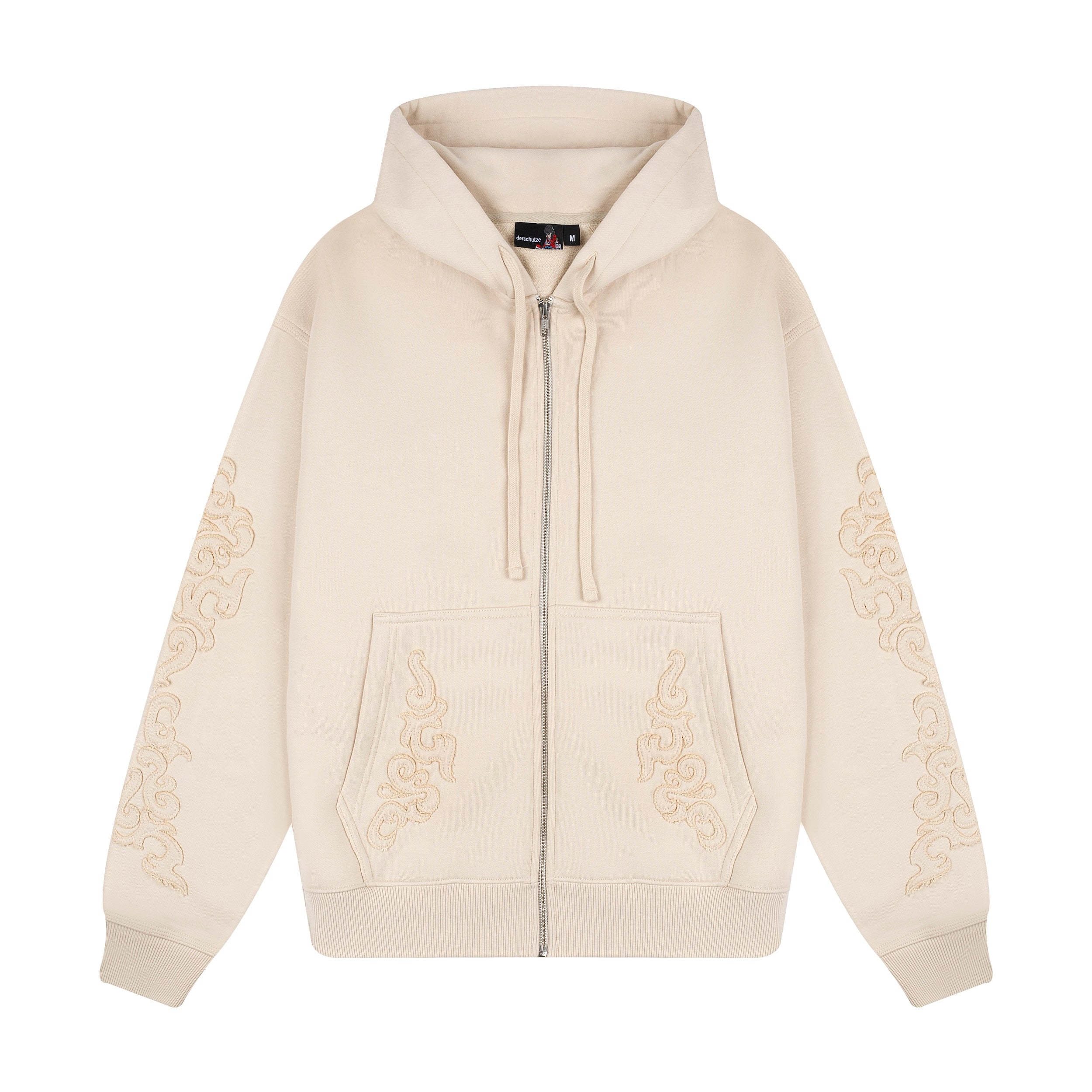 "western" Zip Up beige