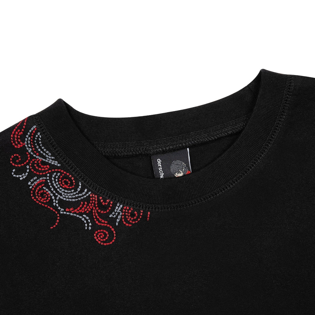 "mosaic" T Shirt black 01