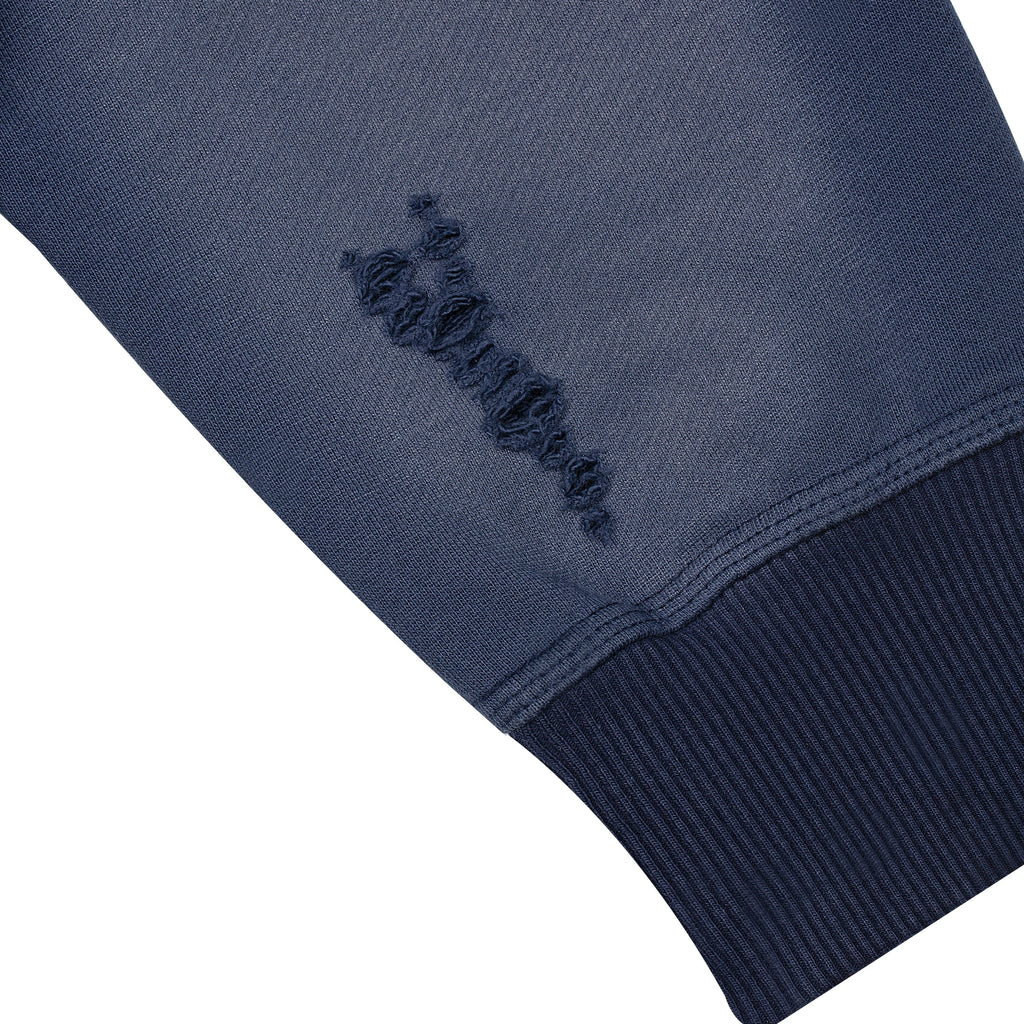 "mosaic" Zip Up Navy