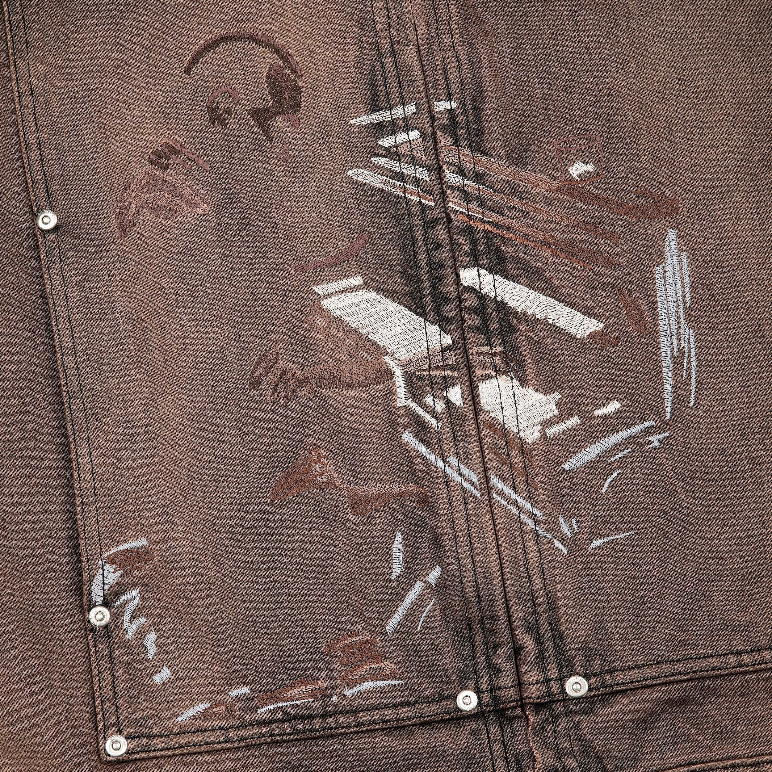 "jazz v2" denim Jacket black