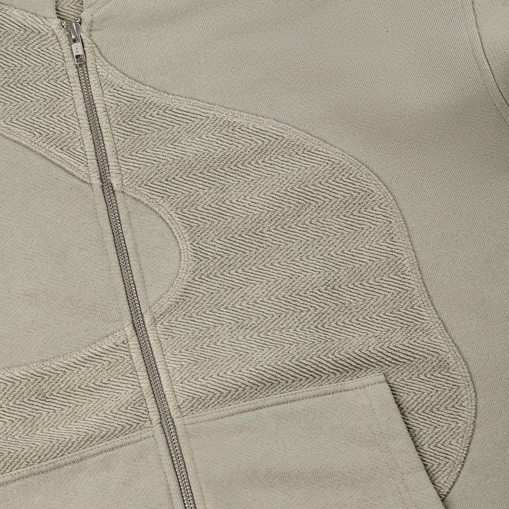 "lotus" Zip Up khaki