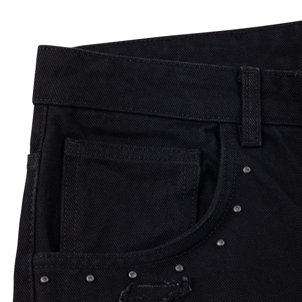 "western" Denim black