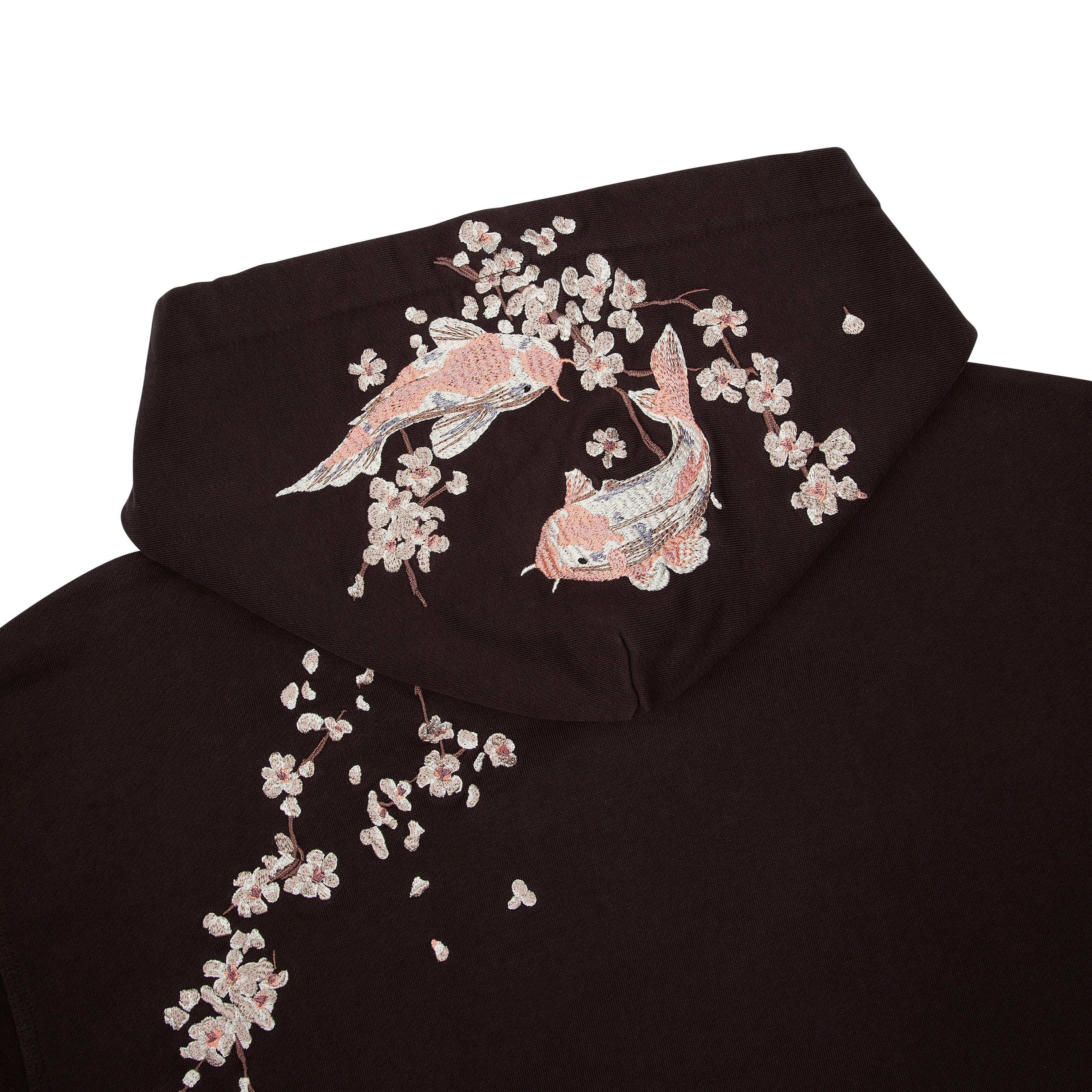 "yakuza" Hoodie brown