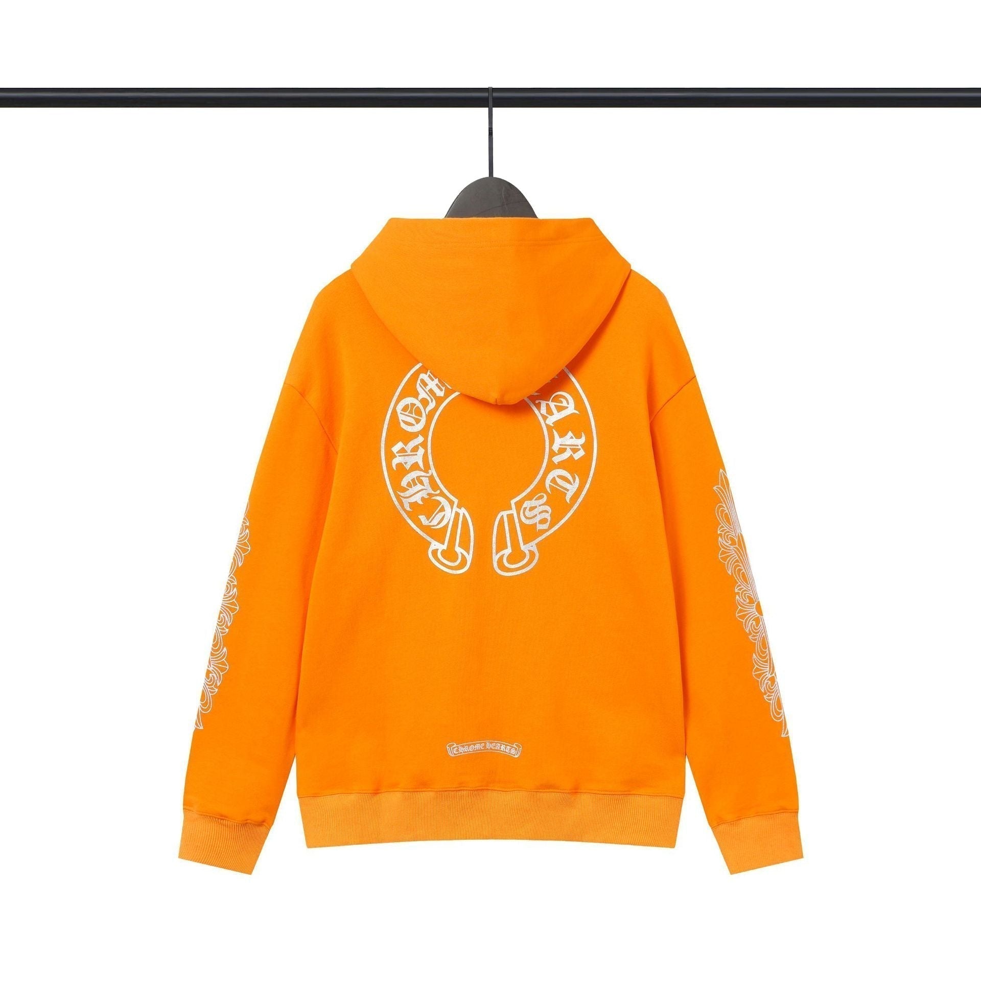 Chrome Heart Hoodie Chrome Hearts Casual Print Casual Hooded Sweater