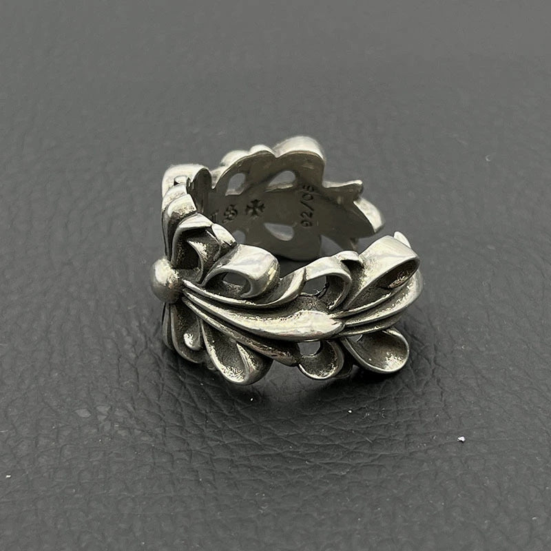 Chrome Heart Ring Vintage Cross