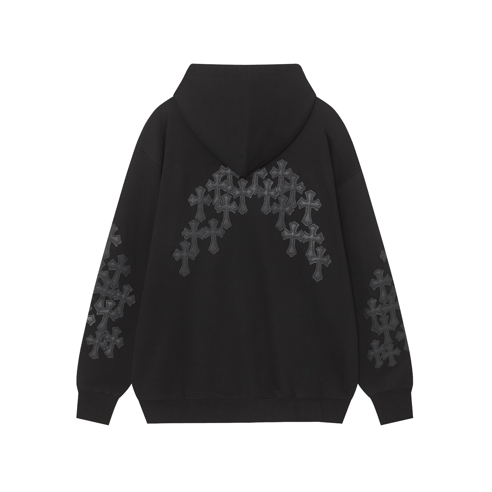 Chrome Heart Hoodie Heavy Industries Embroidered Zip Sweater Hooded Jacket